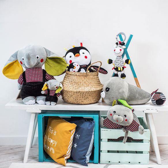 638 Soft ball for babies CONTRAST C-MORE COLLECTION Babyono - Image 4