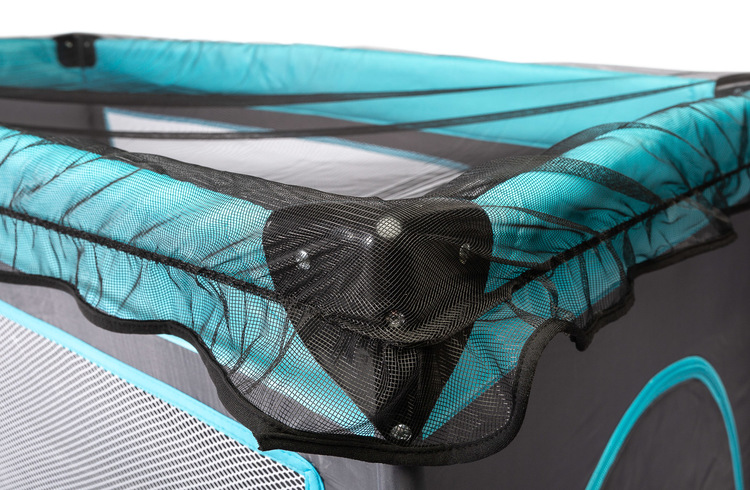 Black mosquito net for playpens and travel cots - Image 3