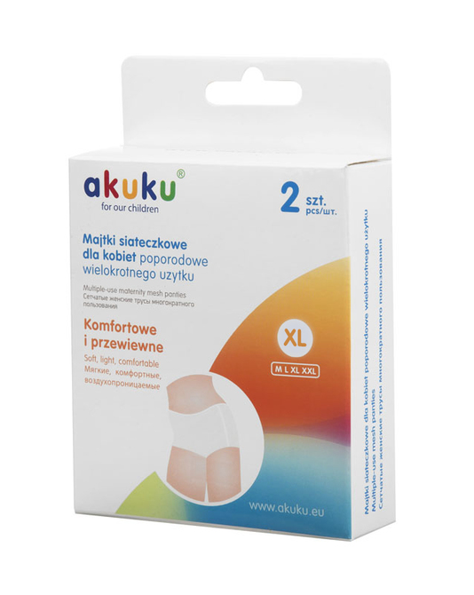 A0235 Multiple-use maternity mesh pants (size XL, 2 pcs) - Image 3