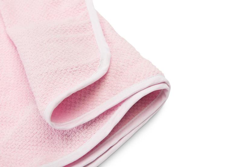Crepe hooded bath towel – pink - Image 3