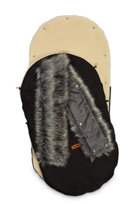 Eskimo Romper Bag – black/wool - Image 4