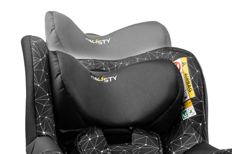 CAR SEAT TWISTY I-SIZE 0-18 KG ISOFIX BLACK - Image 10