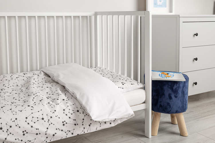 2-pieces 100×135 cm Bed – constellation white - Image 5