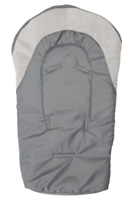 Carrier seat sleeping bag – graphite/grey polar - Image 2
