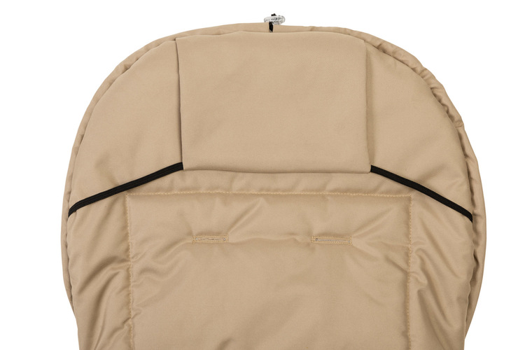 Romper Bag for Pushchair– cappuccino wool (95x40) - Image 3