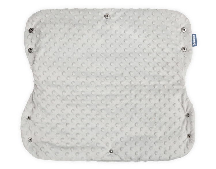 Minky pushchair hand muff – black - Image 2