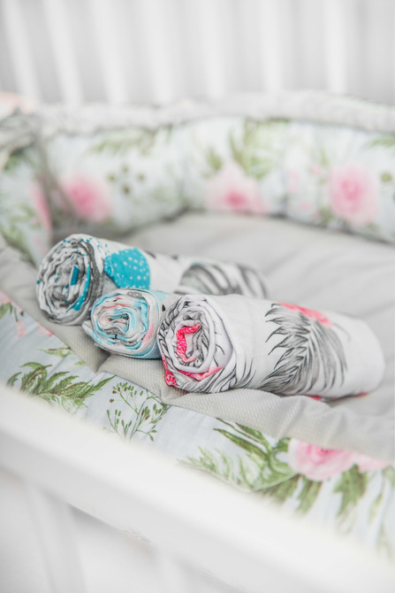 Muslin diaper 70x80 – forest white - Image 4