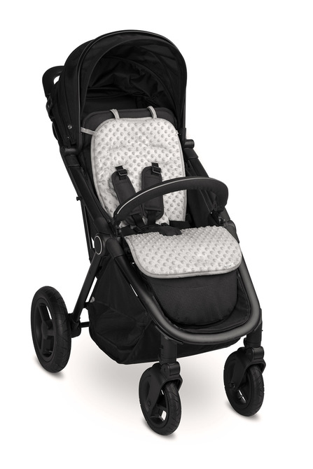 PUSHCHAIR BASIC LINER - DANDELIONS GREY - Image 5