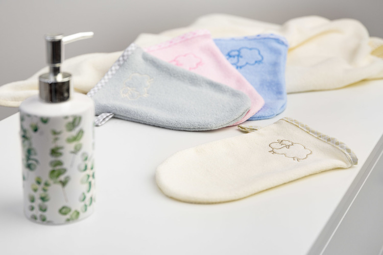 Bath Mitt/Wash Cloth – terry – Bild 2