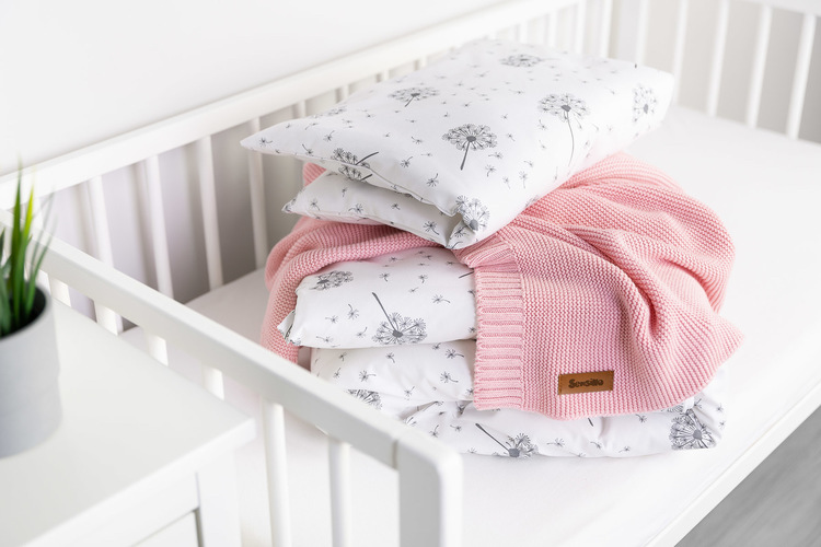 Bamboo and cotton blanket – pink - Image 9