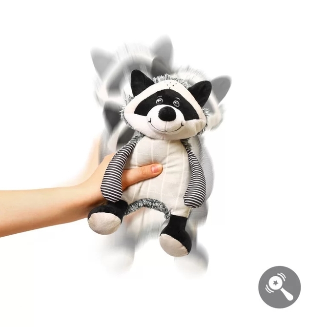 745 Cuddly toy for babies RACOON ROCKY - Image 2
