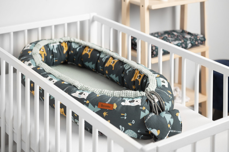 Waffle Nest/Baby Cocoon – clearing mint - Image 5