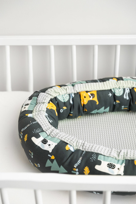 Waffle Nest/Baby Cocoon – clearing mint - Image 8