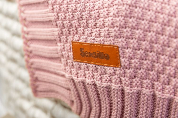 HOODED SWADDLE BLANKET 100% BAMBOO GIFT PINK - Image 4