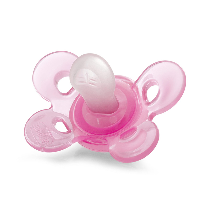 059041 PHYSIO COMFORT teat SILICONE 6-16M 1PCS PINK - Image 2