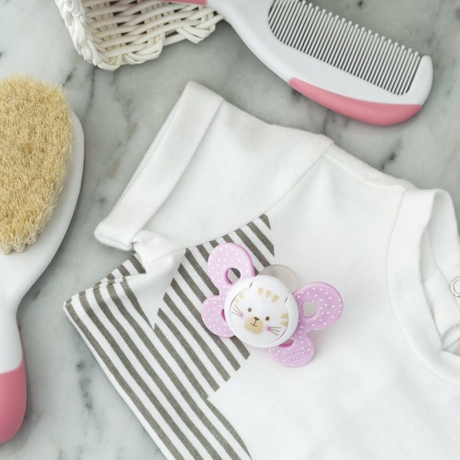 059041 PHYSIO COMFORT teat SILICONE 6-16M 1PCS PINK - Image 4