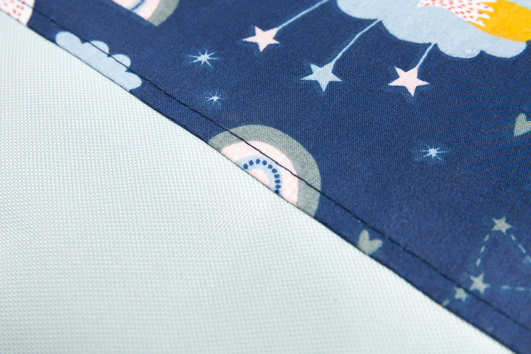 BASKET FOR TOYS MEDIUM - FOXES NAVY – Image 5