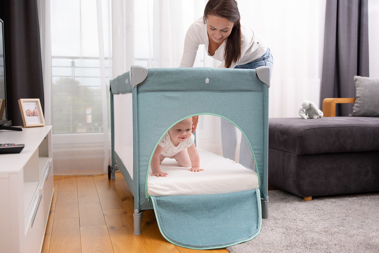 TRAVEL COT BASIC PLUS BEIGE - Image 9