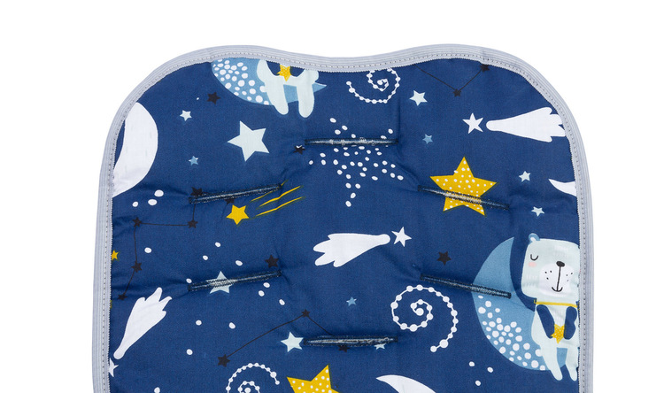STROLLER INSERT DELUXE TEDDYBEARS NAVY - Image 3