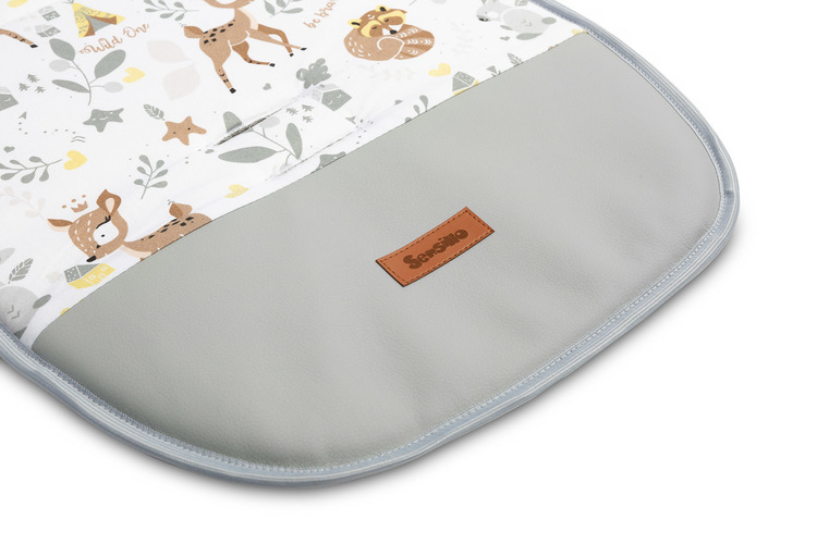 INSERT TO BABY CARRIAGE VELVET WHITE FOREST ADVENTURE - Image 2