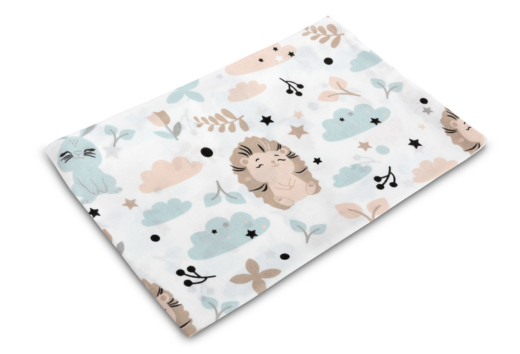 38×60 Wedge Pillowcases - Hedgehog and the hare - imagine 2