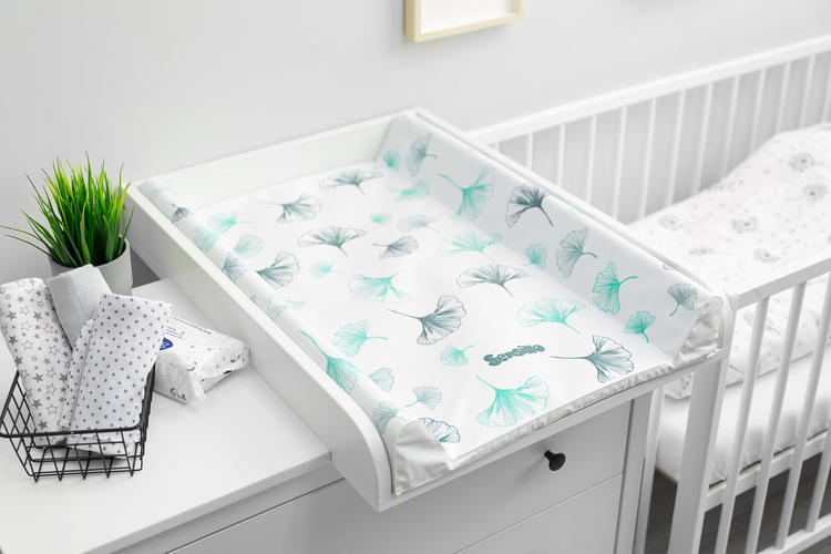 Soft Changing Pad - BOTANICAL PLATINUM - Image 2