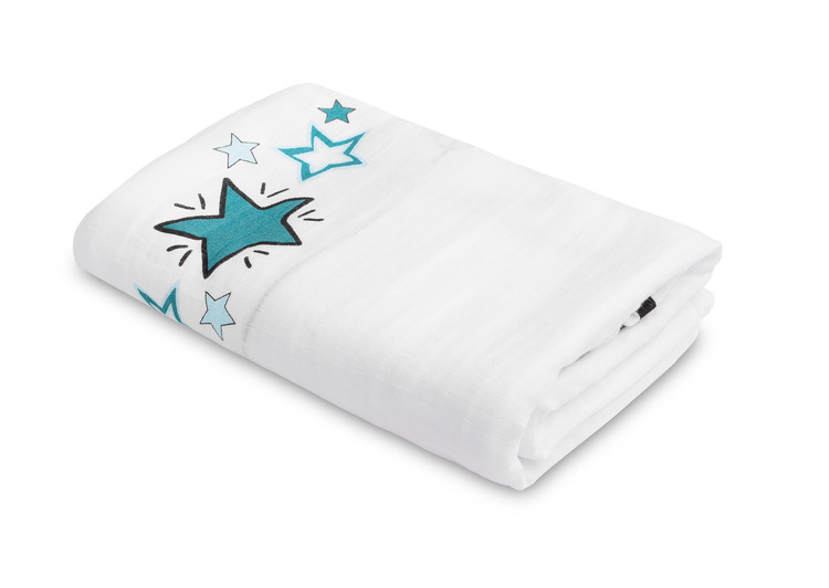 MUSLIN PHOTO MAT BOHO WHITE 120X120 - Image 2