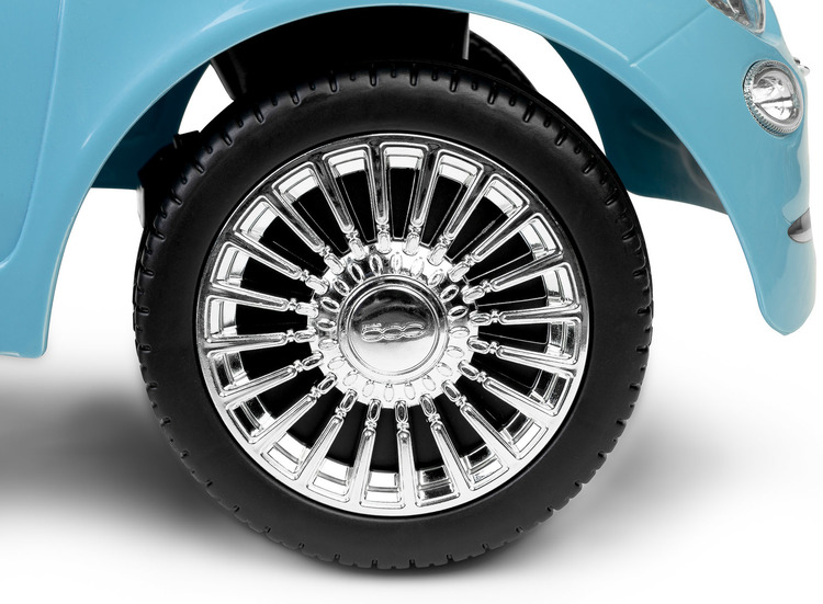 RIDE-ON TOY FIAT 500 BLUE - Image 5
