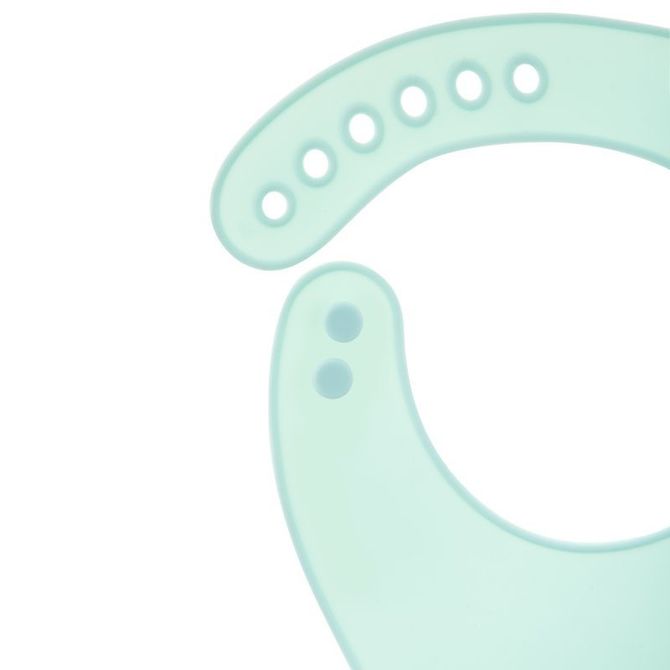 A0505 Silicone bib with pocket Whale - Image 2