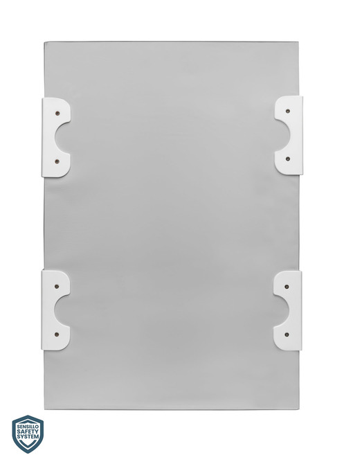 Stiffened Changing Pad WITH SAFETY SYSTEM - GREY - Image 2
