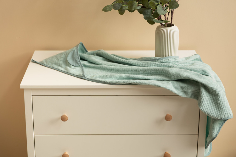 BATHING COVER CREPE TEDDY 100X100 MINT - Image 4