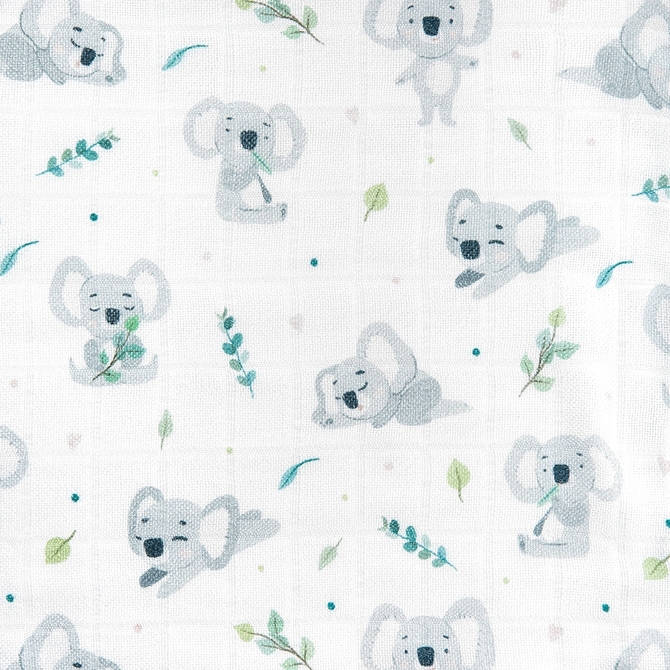 0346 BAMBOO DIAPER 30x30 KOALA - Image 3