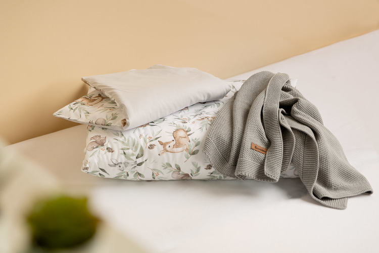 2-element cotton bedding DEERS - Image 5