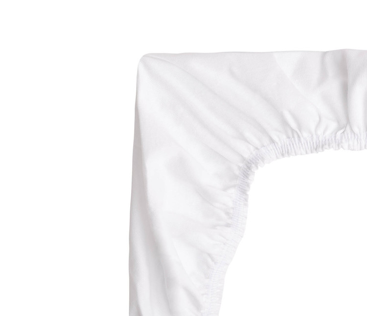 JERSEY WATERPROOF SHEET FOR THE PRAM WHITE 35X75 - Image 3