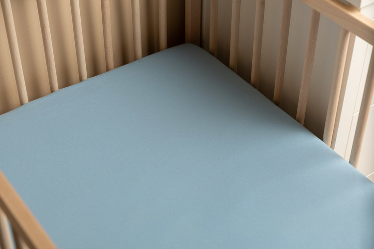 Bamboo Sheet Blue 120x60 - Image 3