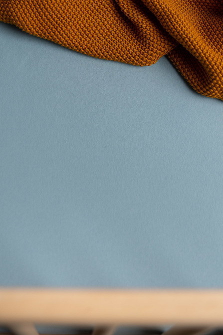 Bamboo Sheet Blue 120x60 - Image 4