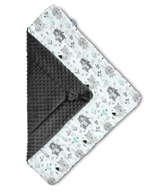 MINKY CONE POLANA/GRAPHITE 75x75 – Image 3