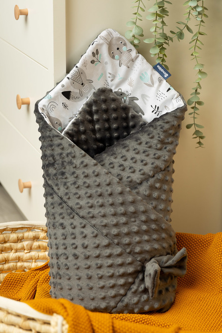 MINKY CONE POLANA/GRAPHITE 75x75 – Image 5