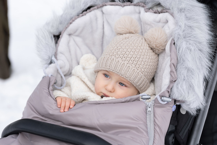 Orso Romper Bag – pearl BEIGE - obrazek 7