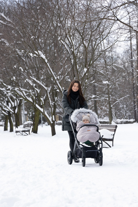 Orso Romper Bag – pearl BEIGE - obrazek 8