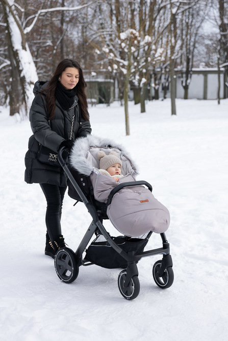 Orso Romper Bag – pearl BEIGE - obrazek 10