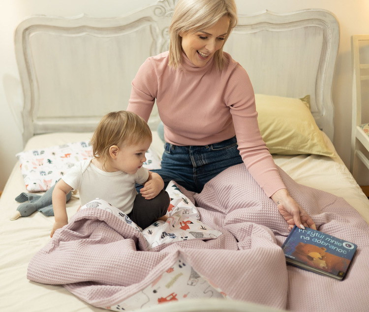 Wafer two-element bedding 100X135 HIPPOS PINK - Image 6