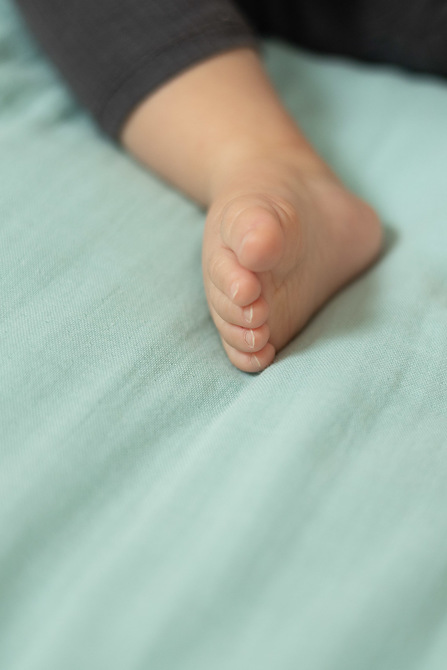 2-element MUSLIN bedding DUSTY ROSE 100x135 cm - Image 5