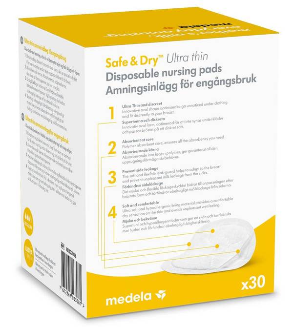 0307 1-use breast pads with gelling agent 30pcs - Image 2