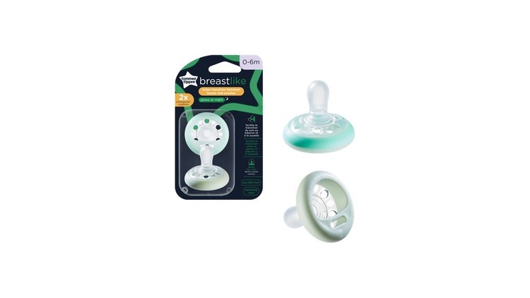 334848 BREAST-LIKE-NIGHT pacifier 0-6M 2pcs - Image 3
