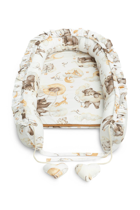 BABY NEST VELVET 80X45 DREAM BEIGE - Image 4