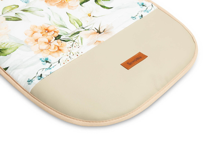 Velvet Pushchair Liner – PEONY - Image 4