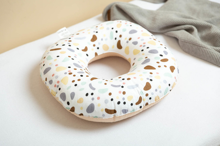 Postnatal Pillow – PEBBLES BEIGE - imagine 5