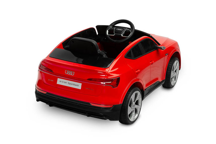 BATTERY RIDE-ON VEHICLE AUDI ETRON SPORTBACK RED - Image 4