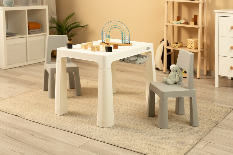 CHILDREN'S TABLE MONTI GREY - Image 8